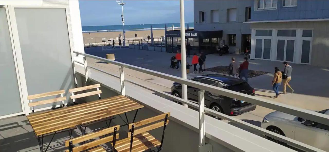 Bel Appt Neuf - Vue Mer - Terrasse - Parking Prive Dunkirk ภายนอก รูปภาพ